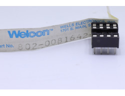 support ci 8 pins écartement 7.62mm