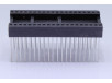 support ci à wrapper 40 pins écartement 15.24mm