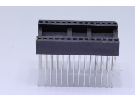 support ci à wrapper 28 pins écartement 15.24mm
