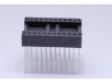 support ci à wrapper 24 pins écartement 15.24mm