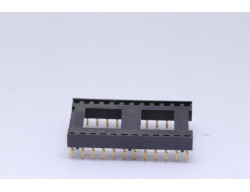 support ci 24 pins écartement 15.24mm