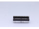 support ci tulipe 20 pins écartement 7.62mm