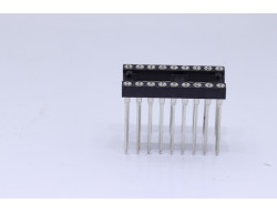 support ci à wrapper 18 pins écartement 7.62mm
