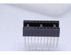 support ci à wrapper 22 pins écartement 10.62mm