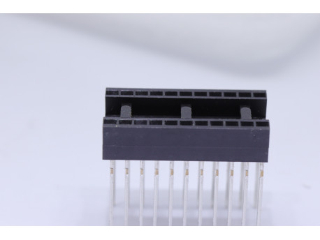 support ci à wrapper 22 pins écartement 10.62mm