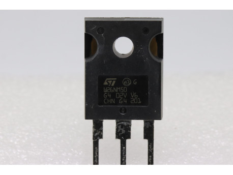 transistor mosfet canal n W26NM50