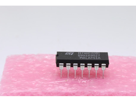 M74HC20B1 double NON-ET (NAND) 4 entrées