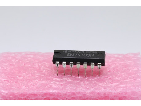 double transmetteurs ligne sorties différentielles SN75183N