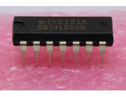 SN74LS93N compteur binaire 4 bits