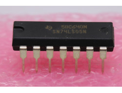 SN74LS05N sextuple inverseur ( NOT ) sorties collecteur ouvert