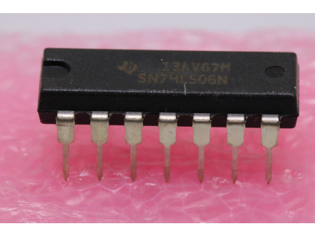 SN74LS06N sextuple inverseur avec sorties collecteur ouvert