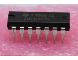 SN74LS51N double NON OU ( NOR ) avec 2X3 + 2x2 entrées ET ( AND )