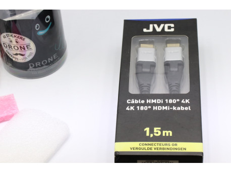cable HDMI 180° 4K JVC