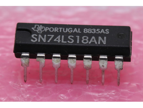 SN74LS18AN double trigger de schmitt NON-ET ( NAND ) 4 entrées