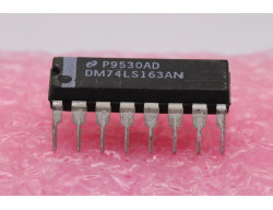 DM74LS163AN compteur synchrone binaire 4 bits
