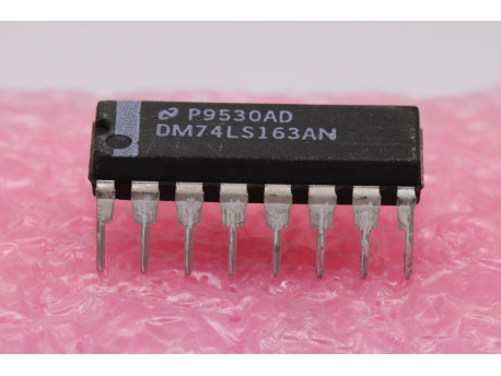 DM74LS163AN compteur synchrone binaire 4 bits