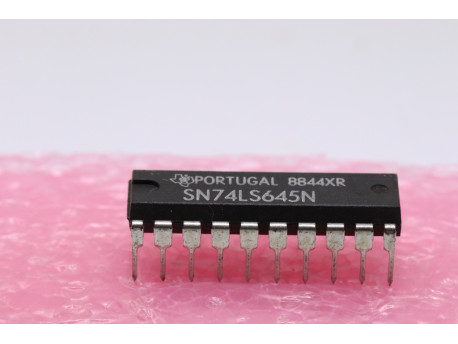 SN74LS645N octuple transmetteur avec sorties 3 états - 74LS TTL BASSE PUISSANCE SCHOTTKY - 1,00 €
