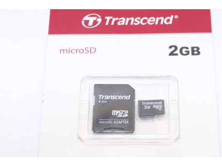 TS2GUSD carte micro-sd 2Go avec adaptateur sd - INFORMATIQUE - 5,00 €