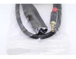 câble adaptateur jack mâle 3.5mm vers xlr mâle 50cm