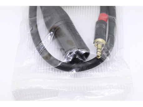 câble adaptateur jack mâle 3.5mm vers xlr mâle 50cm - SONORISATION-AUDIO - 1,50 €
