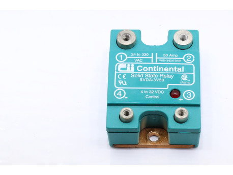 SVDA3V50 relais statique pilotage 4-32 volts DC contact 24-230 volts AC 50A - RELAIS - 5,00 €