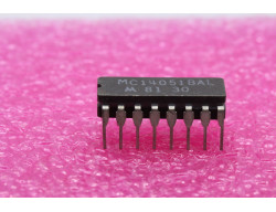 MC14051BAL multiplexeur analogique - MC14 MULTIPLEXEURS DEMULTIPLEXEURS - 1,50 €