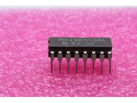 MC14051BAL multiplexeur analogique - MC14 MULTIPLEXEURS DEMULTIPLEXEURS - 1,50 €