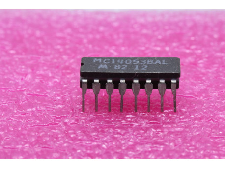 MC14053BAL triple multiplexeur démultiplexeur 2 voies - MC14 MULTIPLEXEURS DEMULTIPLEXEURS - 1,50 €