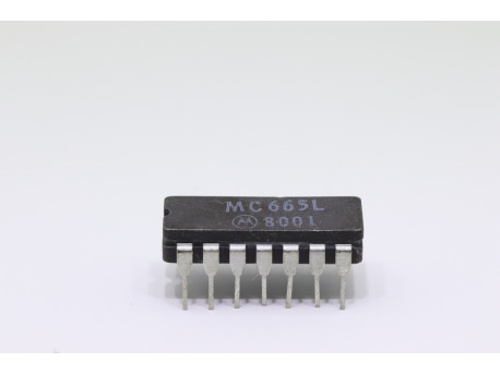 MC665L adaptateur de tension logique dtl rtl ttl - CIRCUITS INTEGRES - 3,00 €