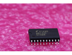 MM74HC574WMX octuple bascule D sortie 3 états cms-smd