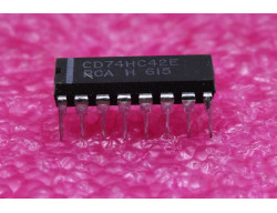 CD74HC42E décodeur bcd 4 bits vers 10 décimal