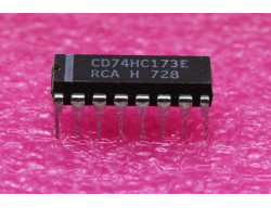 CD74HC173E quadruple bascule D avec sorties 3 états