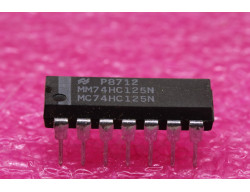 MC74HC125N quadruple buffer 3 états