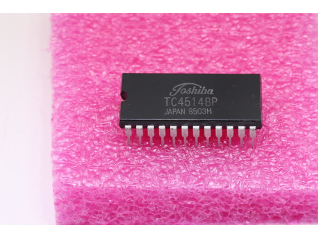 TC4514BP décodeur 4 bits vers 16 avec verrouillage des entrées