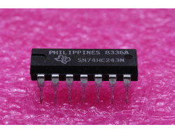 SN74HC243 quadruple émetteur récepteur avec sorties 3 états