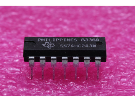 SN74HC243 quadruple émetteur récepteur avec sorties 3 états