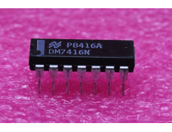 DM7416N sextuple tampon inverseur avec sorties collecteur ouvert