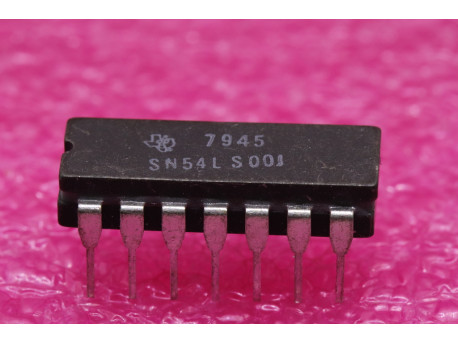 SN54LS00J quadruple NON-ET ( NAND ) 2 entrées