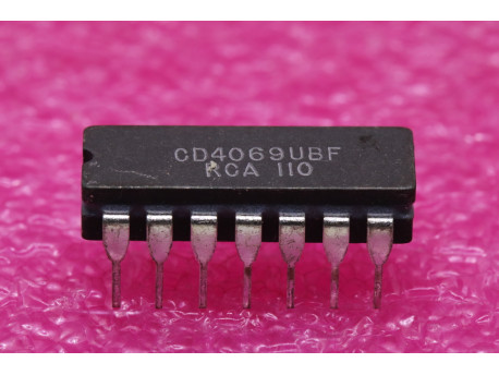 CD4069UBF sextuple inverseurs