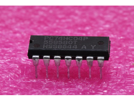 PC74HC04P sextuple inverseur