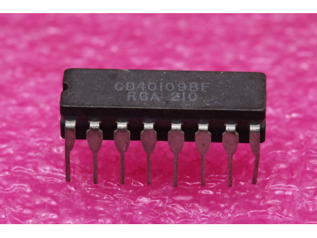 CD40109BF quadruple décaleur niveau de tension état bas vers haut