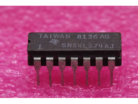 SN54LS74AJ double bascule D avec préreglage et raz