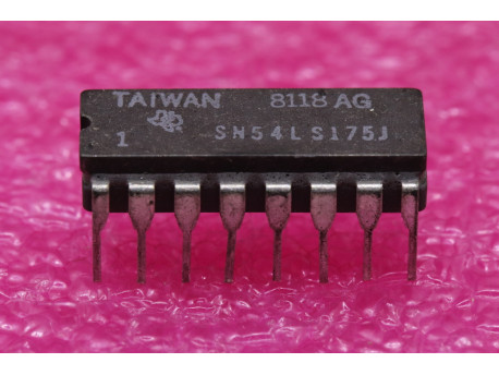 SN54LS175J quadruple bascule D avec raz