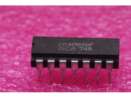 CD4093BF quadruple NAND 2 entrées trigger de schmitt
