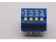 dip switch 4 positions avec repère