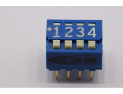 dip switch 4 positions avec repère