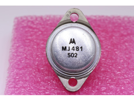 MJ481 transistor de puissance npn pour amplification audio