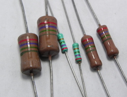 2.7 megohm 1/4 watt 5 %