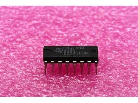 SN74163N compteur binaire 4 bits - 0,75 €