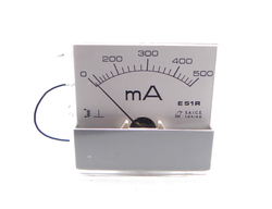 galvanomètre ferromagnétique 0-500 mA AC/DC e51r